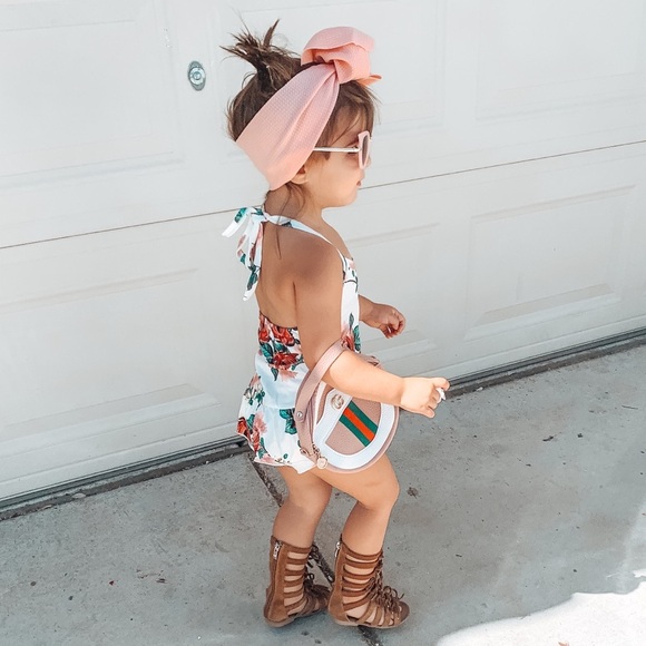 Handmade 2 piece floral toddler set - Picture 2 of 7